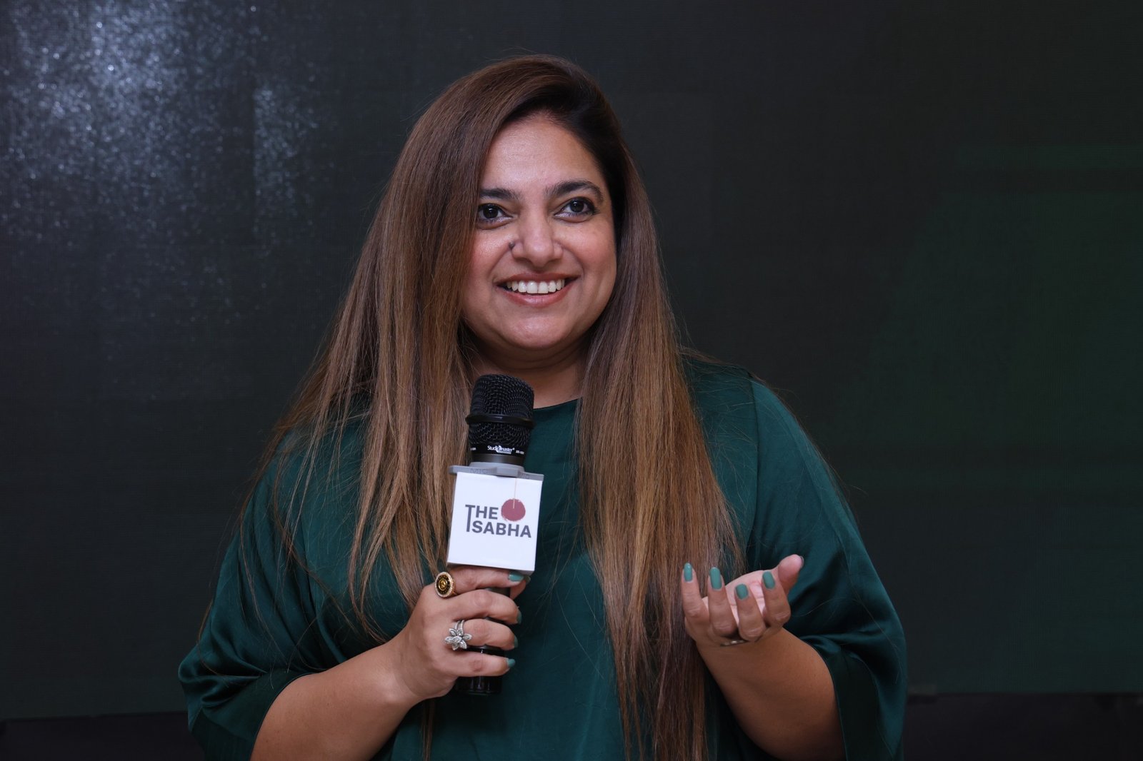 Geetika Saigal, creator and host of The Sabha